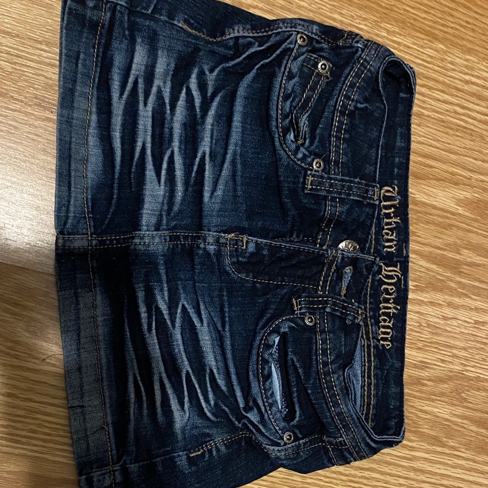 Urban Heritage Y2k 2000s Denim skirt